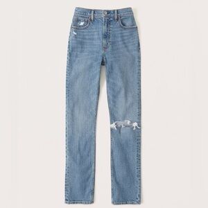 Abercrombie & Fitch 90s Slim Straight Ultra High Rise Jeans